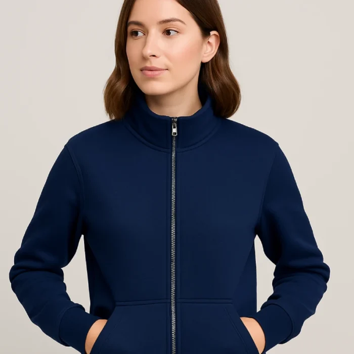 Full Zip Without Hood